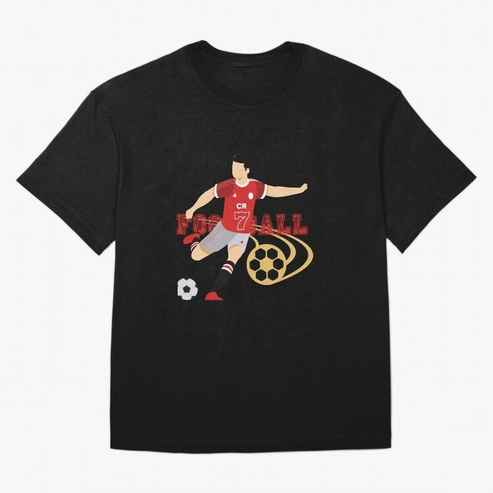 Ronaldo Football Icon Oversized T-Shirt Feel the Roar of Match Day Hype around FIFA World Cup 2026, Neymar, Haaland and Cristiano Ronaldo, Netherlands, Retro Football Energy, Iconic Rivalries, Trophy Chase Drama and Stadium Atmosphere; Made for Die