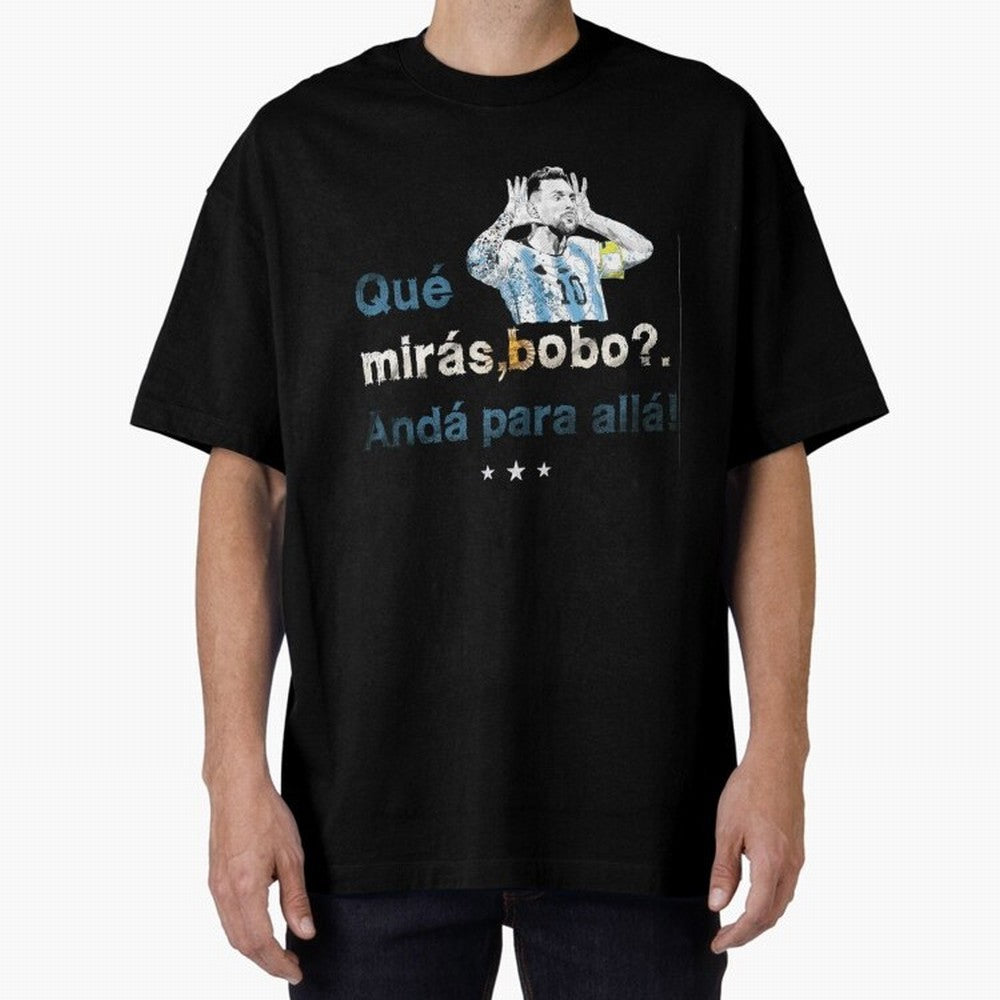Que Miras Bobo? Classic T-Shirt Honor Champions and Dreams in FIFA World Cup 2026 USA Canada Mexico for Fans of Neymar, Haaland and Cristiano Ronaldo and Portugal, Spain and Germany, Bringing Champion Mindset, Group Stage Buzz, Knockout Tension and