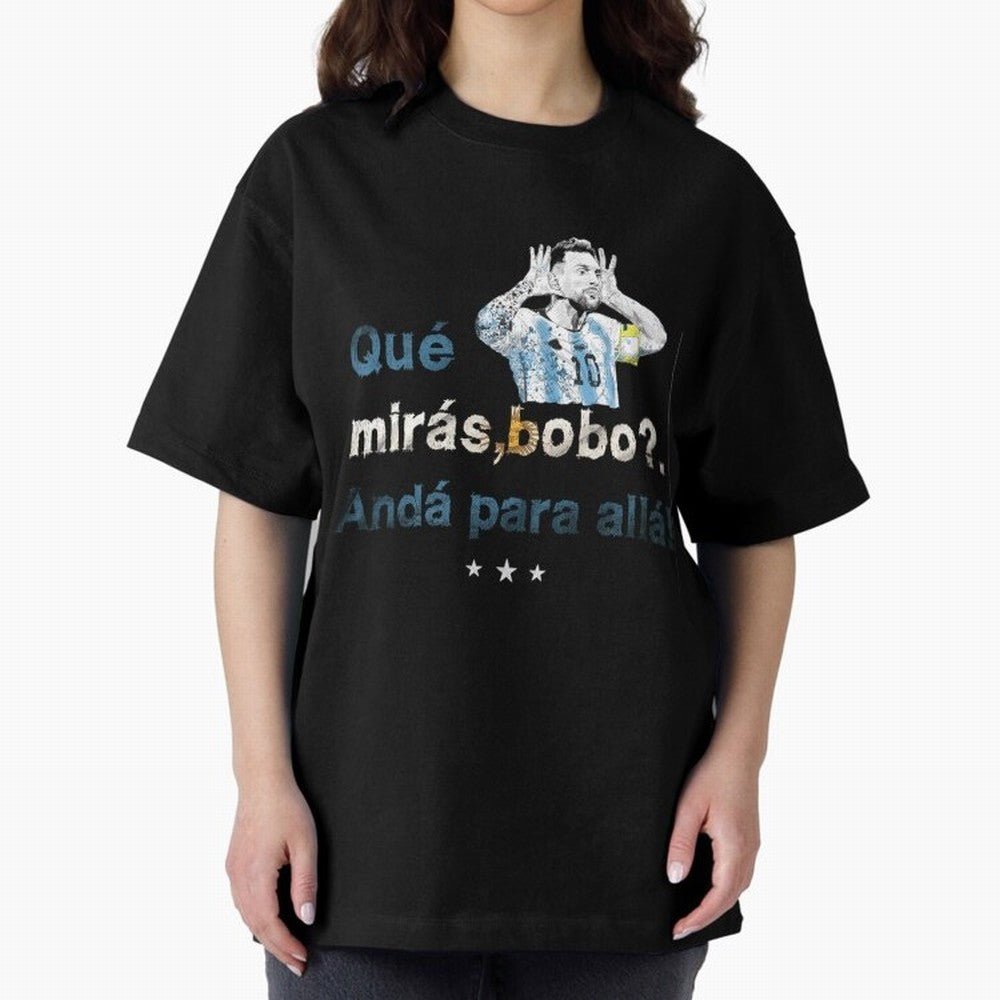Que Miras Bobo? Classic T-Shirt Honor Champions and Dreams in FIFA World Cup 2026 USA Canada Mexico for Fans of Neymar, Haaland and Cristiano Ronaldo and Portugal, Spain and Germany, Bringing Champion Mindset, Group Stage Buzz, Knockout Tension and