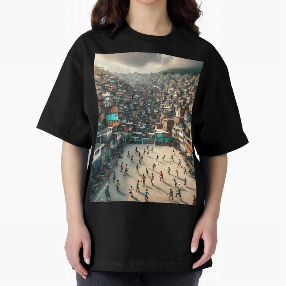 Favela Happiness Classic T-Shirt Make Your Look Match Global Football Passion for FIFA World Cup 2026 USA Canada Mexico, Centered on Haaland and Mbappe, Netherlands, Fan Favorite Moments, National Team Passion, Big Match Drama and Soccer History;