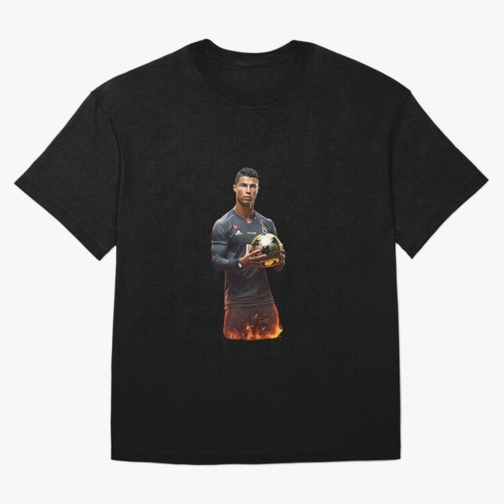 Real Goat Cristiano Ronaldo Oversized T-Shirt Back Your Heroes with Global Football Passion for FIFA World Cup 2026, Highlighting Neymar, Haaland and Cristiano Ronaldo, England, Tournament Hype, Historic Matchups, Family Viewing Parties and Global