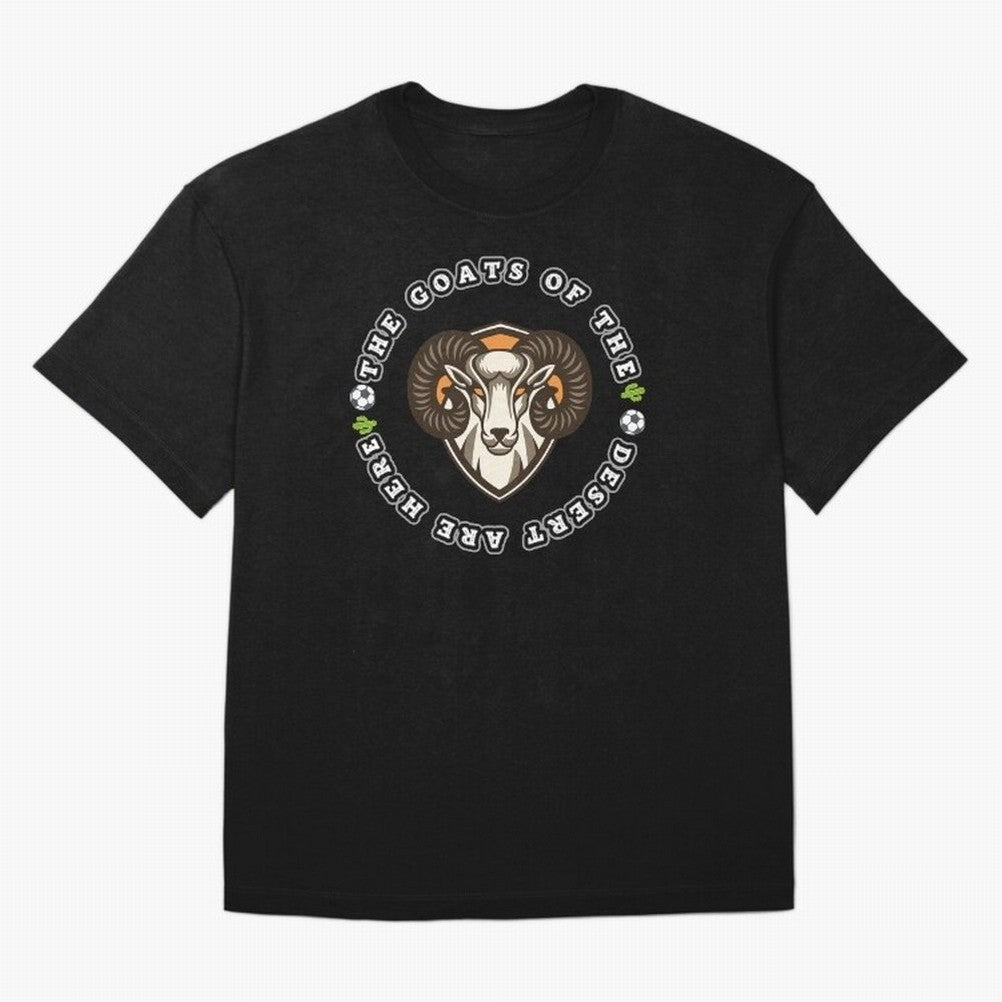THE GOATS OF THE DESERT SAUDI PRO LEAGUE! Classic T-Shirt Make Memories around Match Day Hype around FIFA World Cup 2026 Group Stage, Messi, CR7 and Mbappe, England, France and Netherlands, Soccer Culture, Superstar Moments, National Team Dreams