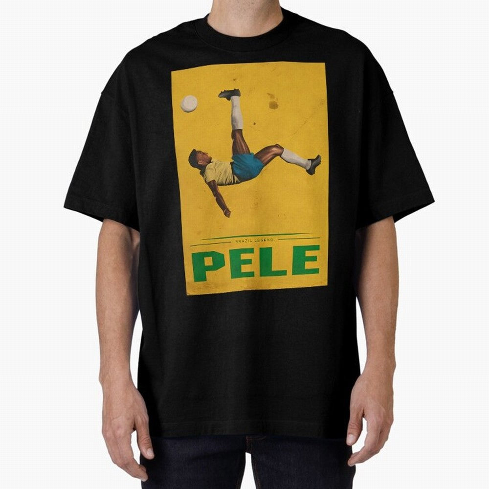 Pele Art Essential T-Shirt Get Ready for Match Day Hype around FIFA World Cup 2026 Group Stage, Mbappe and Neymar, France and Portugal, Vintage Soccer Flavor, Modern Football Stars, National Flags and Final Night Emotion; Perfect for People Who