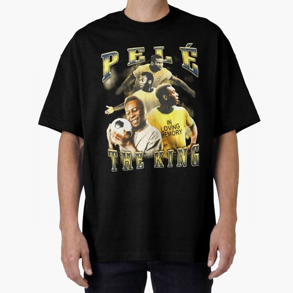 Pele Legend Essential T-Shirt Bring Champion Energy into Global Football Passion for FIFA World Cup 2026 Group Stage, Driven by Cristiano Ronaldo, Spain, Classic Soccer Heritage, Championship Pressure, Fan Loyalty and International Pride; Built for