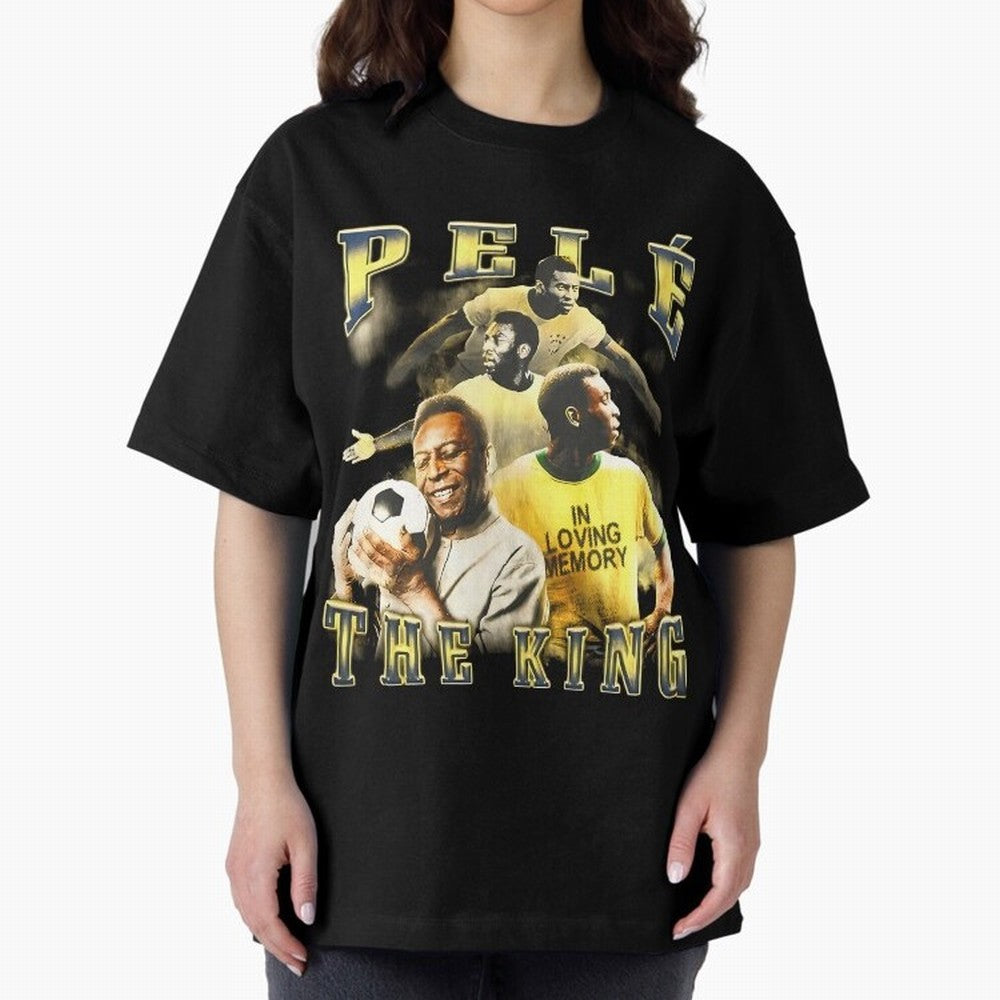 Pele Legend Essential T-Shirt Bring Champion Energy into Global Football Passion for FIFA World Cup 2026 Group Stage, Driven by Cristiano Ronaldo, Spain, Classic Soccer Heritage, Championship Pressure, Fan Loyalty and International Pride; Built for
