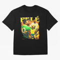 Pele The King Essential T-Shirt Represent Football Lovers during Global Football Passion for FIFA World Cup 2026, Highlighting Neymar, Haaland and Cristiano Ronaldo, Spain and Netherlands, Vintage Soccer Flavor, Modern Football Stars, National