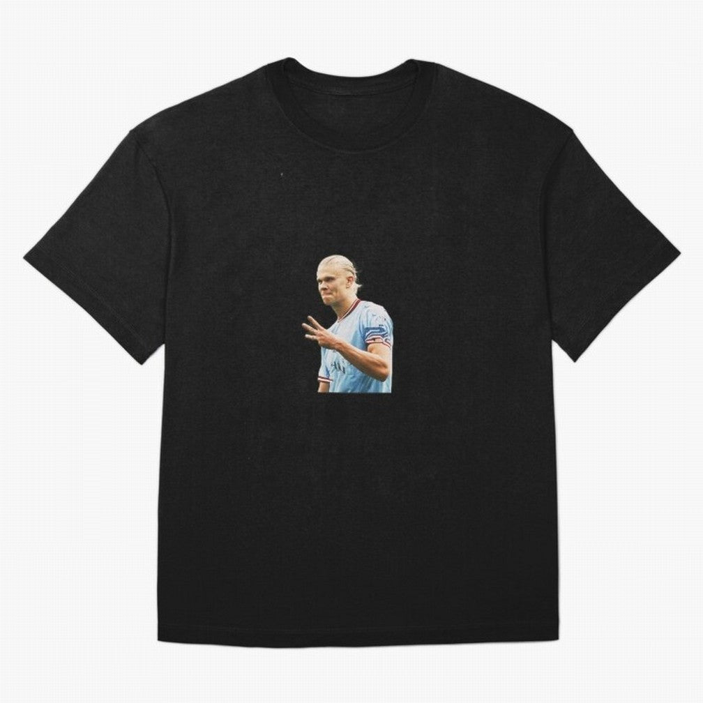 Haaland hattrick Classic T-Shirt Make Every Kick Count in FIFA World Cup 2026 Spirit, Connected to France, CR7, Soccer Culture, Superstar Moments, National Team Dreams and Competitive Fire; Perfect for Fans, Collectors, Family Gatherings, Watch