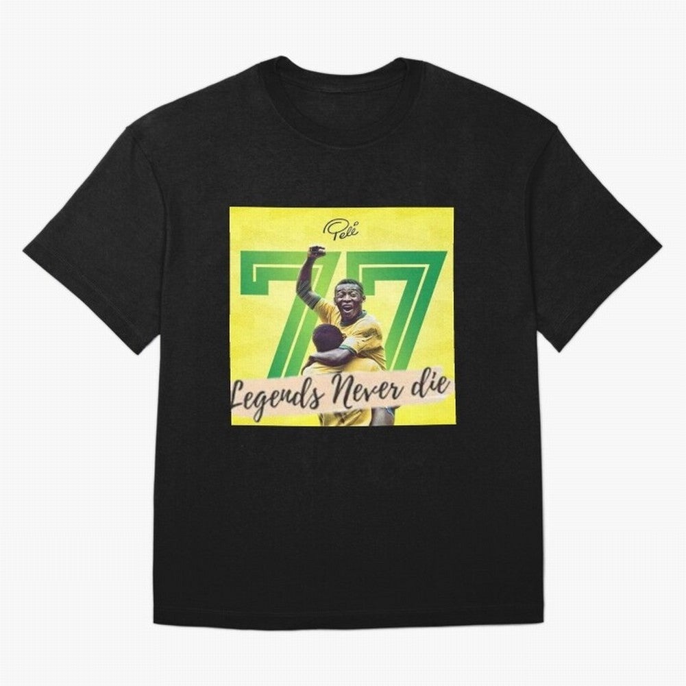 Signed Pele Shirt Classic T-Shirt Celebrate Fan Favorites in Global Football Passion for FIFA World Cup 2026 Group Stage, Capturing Mbappe, Portugal, Spain and Germany, Football Festival Excitement, Trophy Ambitions, Country Rivalries and Star