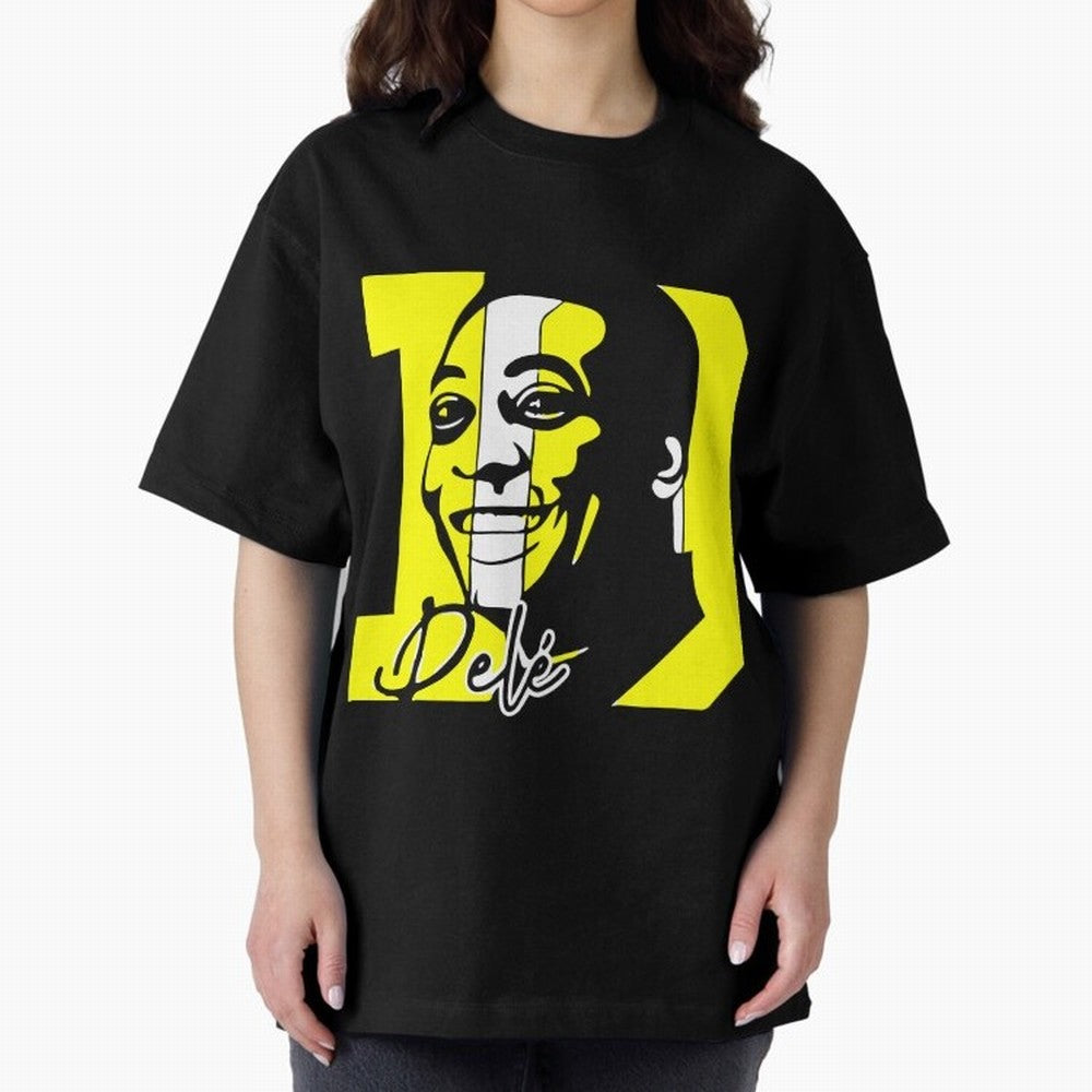 Pele Soccer Brazil Player, RIP Pele - pel¨¦ [HiSVG.CoM] Oversized T-Shirt Feel the Roar of FIFA World Cup 2026 USA Canada Mexico for Fans of Haaland and Mbappe and Argentina, Bringing Championship Spirit, Famous Goals, Roaring Crowds and