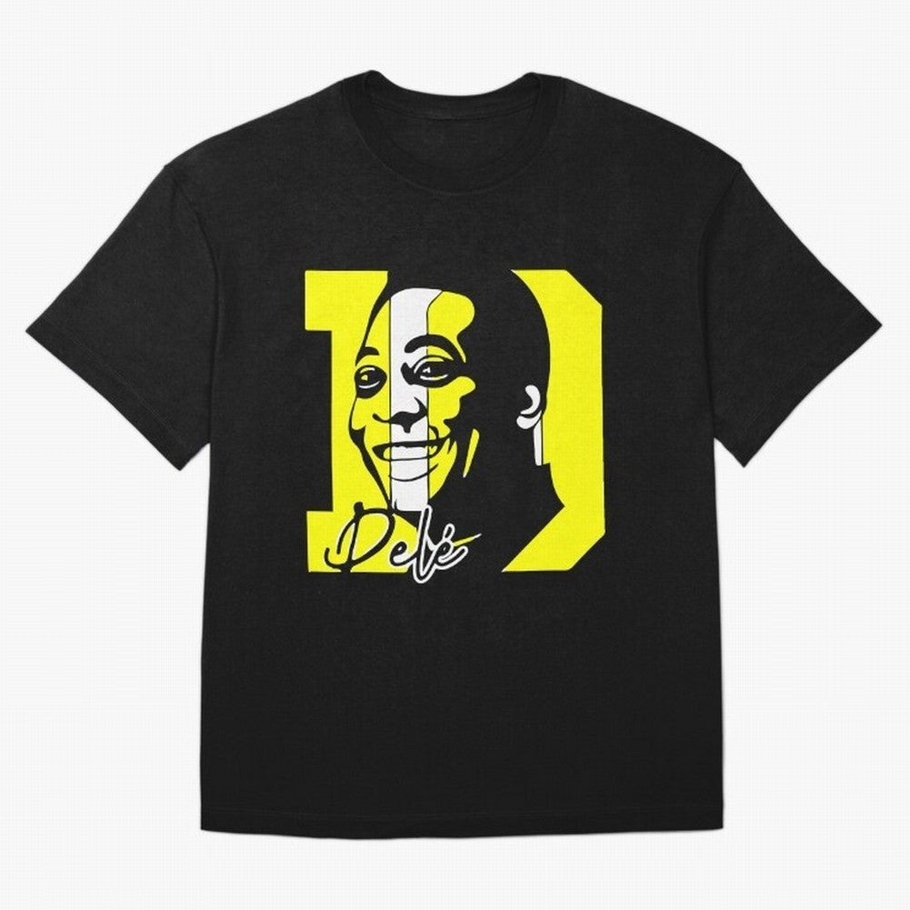 Pele Soccer Brazil Player, RIP Pele - pel¨¦ [HiSVG.CoM] Oversized T-Shirt Feel the Roar of FIFA World Cup 2026 USA Canada Mexico for Fans of Haaland and Mbappe and Argentina, Bringing Championship Spirit, Famous Goals, Roaring Crowds and