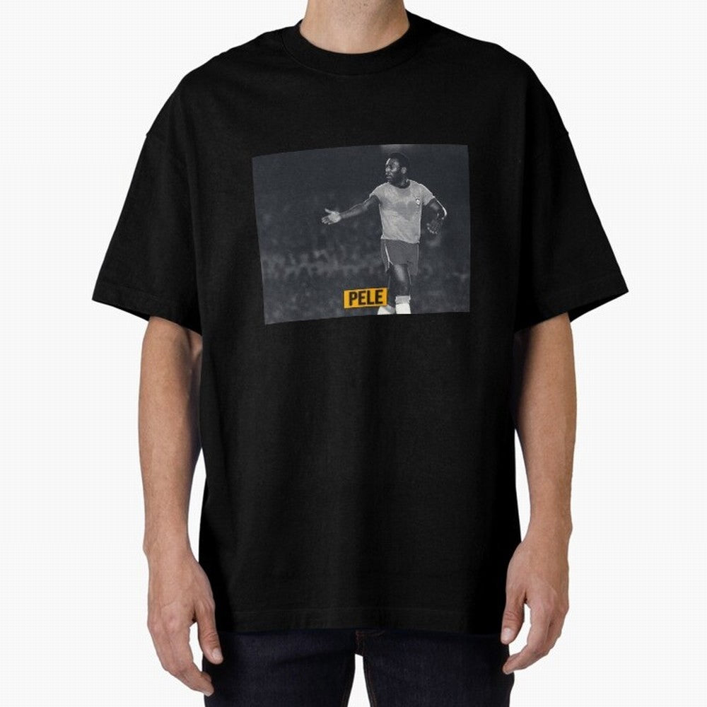 Pele Brazil Player Classic T-Shirt Share Global Football Passion for FIFA World Cup 2026 USA Canada Mexico, Driven by Haaland, Netherlands, Championship Spirit, Famous Goals, Roaring Crowds and International Football Unity; Perfect for Supporters