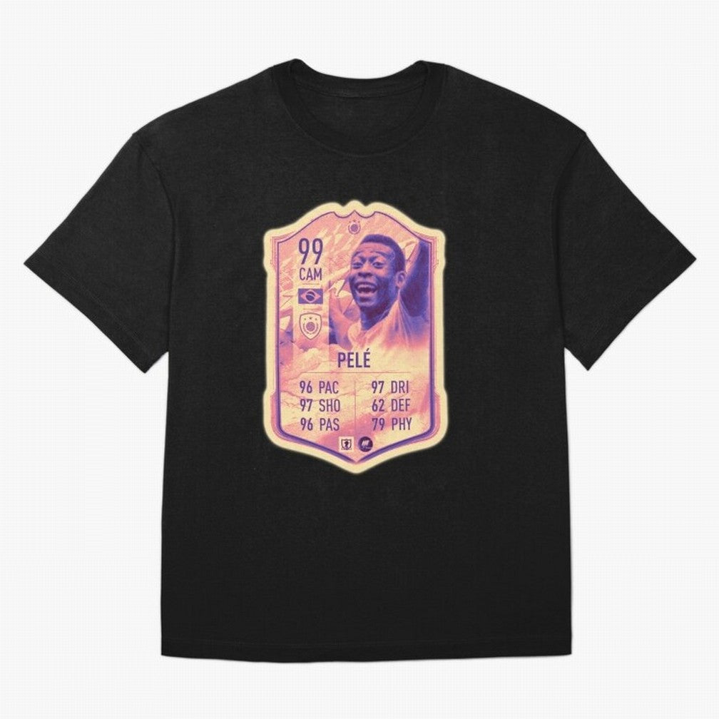 Pele Oversized T-Shirt Show Championship Spirit for Match Day Hype around FIFA World Cup 2026 USA Canada Mexico, Messi, Neymar and Mbappe, England, Stadium Chants, National Pride, Trophy Dreams and Unforgettable Football Memories; Perfect for