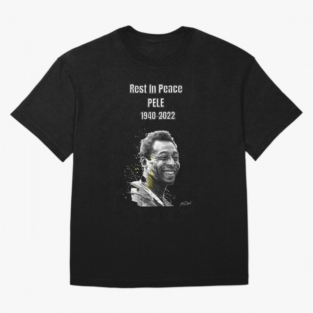 Rest In Peace Pele Essential T-Shirt Back Your Heroes with FIFA World Cup 2026 for Fans of Haaland and Mbappe and Spain and Netherlands, Bringing Stadium Memories, Football Loyalty, International Chants and Championship Tradition; Great for Watch