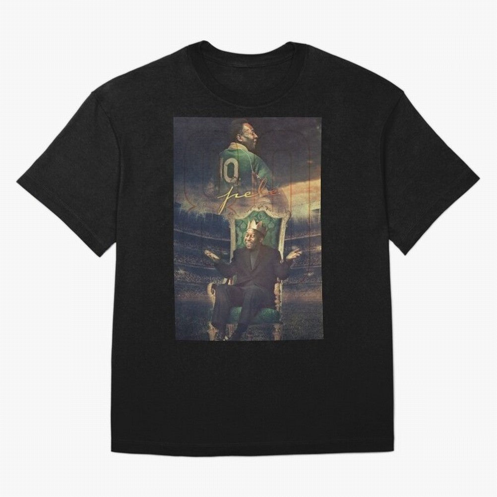 Pel¨¦ Pel¨¦ Pel¨¦ Pele Pele Pele Brazil Brazil Oversized T-Shirt Support FIFA World Cup 2026 USA Canada Mexico for Fans of Cristiano Ronaldo and Argentina, France and Brazil, Bringing Global Supporter Spirit, Legendary Goals, National Colors and
