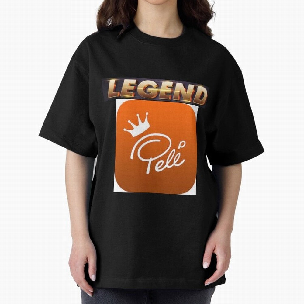 Signed Pele Shirt Oversized T-Shirt Celebrate the Next Chapter of Global Football Passion for FIFA World Cup 2026 USA Canada Mexico, Inspired by Haaland, Spain, Match Day Excitement, Supporter Culture, Golden Goals and Global Football Passion;