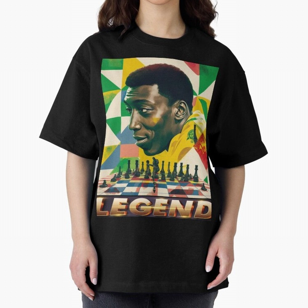 Signed Pele Shirt Oversized T-Shirt Back the Journey through Match Day Hype around FIFA World Cup 2026 Group Stage, Neymar, Haaland and Cristiano Ronaldo, Argentina, Retro Football Energy, Iconic Rivalries, Trophy Chase Drama and Stadium
