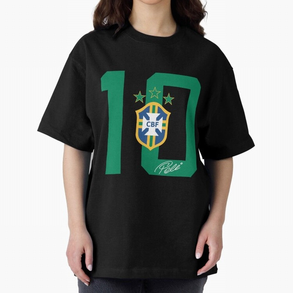 PELE 10 BR1 Classic T-Shirt Relive FIFA World Cup 2026 USA Canada Mexico Featuring Mbappe, France and Portugal Energy, Football Festival Excitement, Trophy Ambitions, Country Rivalries and Star Player Buzz; Perfect for Supporters Who Want Bold