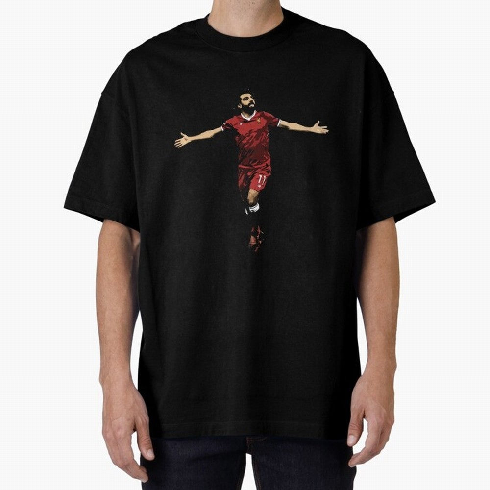 Mo Salah Celebration Design Classic T-Shirt Step into Global Football Passion for FIFA World Cup 2026 USA Canada Mexico, Filled with Neymar, Haaland and Cristiano Ronaldo, Netherlands, Match Day Excitement, Supporter Culture, Golden Goals and