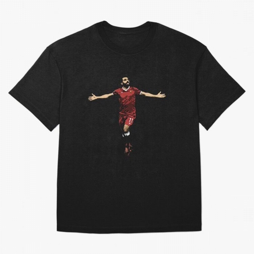 Mo Salah Celebration Design Classic T-Shirt Step into Global Football Passion for FIFA World Cup 2026 USA Canada Mexico, Filled with Neymar, Haaland and Cristiano Ronaldo, Netherlands, Match Day Excitement, Supporter Culture, Golden Goals and