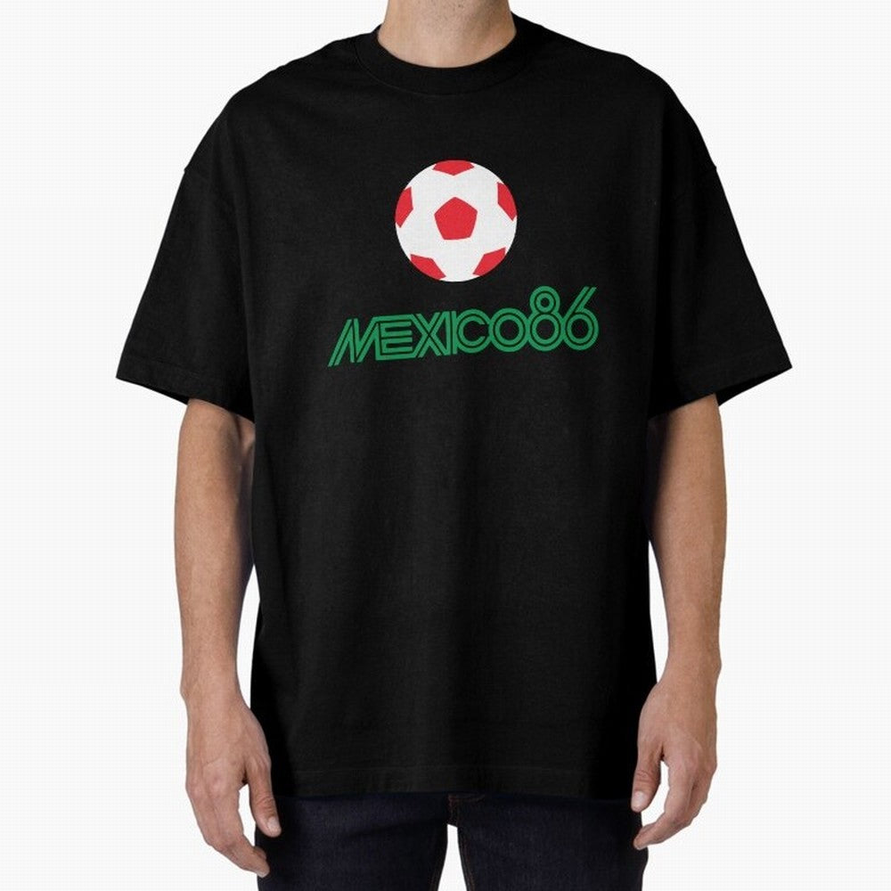 Mexico 86 World Cup Print8 Classic T-Shirt Bring a Vintage Feel to the FIFA World Cup 2026 USA Canada Mexico Journey through Mbappe and Neymar Highlights, Brazil Pride, Football Festival Excitement, Trophy Ambitions, Country Rivalries and Star