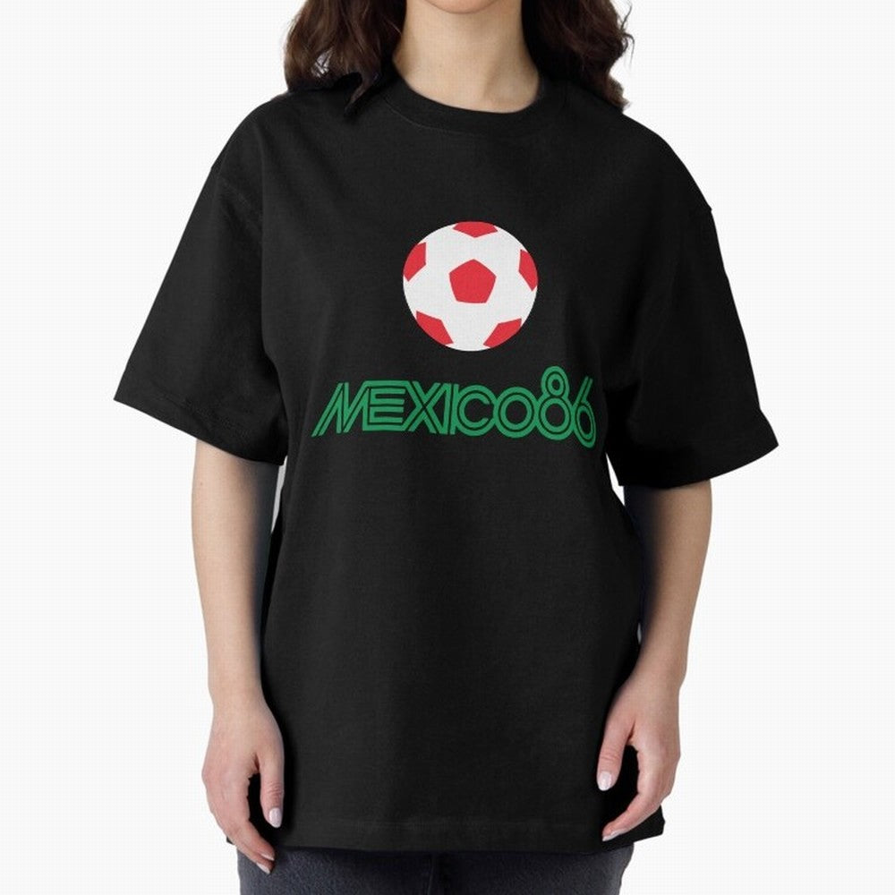 Mexico 86 World Cup Print8 Classic T-Shirt Bring a Vintage Feel to the FIFA World Cup 2026 USA Canada Mexico Journey through Mbappe and Neymar Highlights, Brazil Pride, Football Festival Excitement, Trophy Ambitions, Country Rivalries and Star
