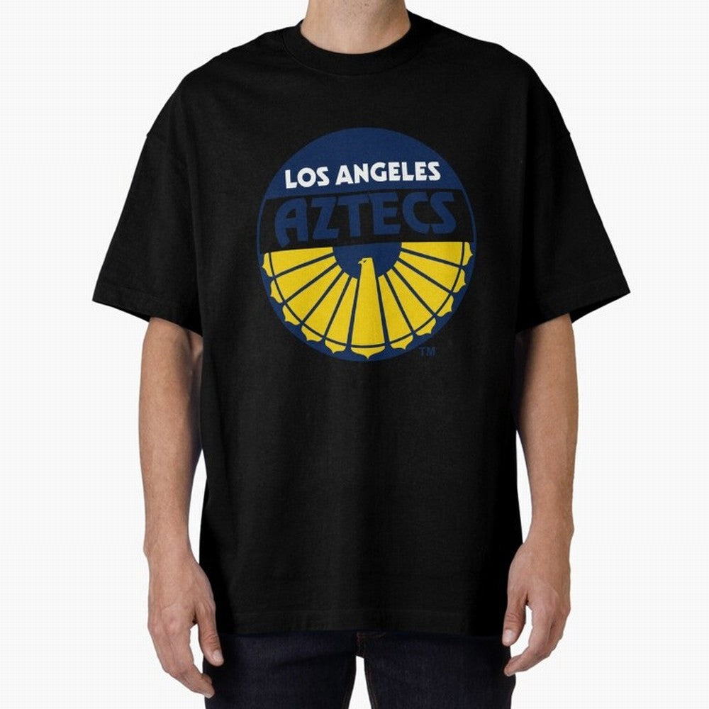 LA AZTECS200 Oversized T-Shirt Spotlight Global Football Passion for FIFA World Cup 2026 Group Stage, with Messi, France, Supporter Pride, Iconic Celebrations, Legendary Names and Global Match Day Energy; Ideal for Passionate Fans Who Love Underdog