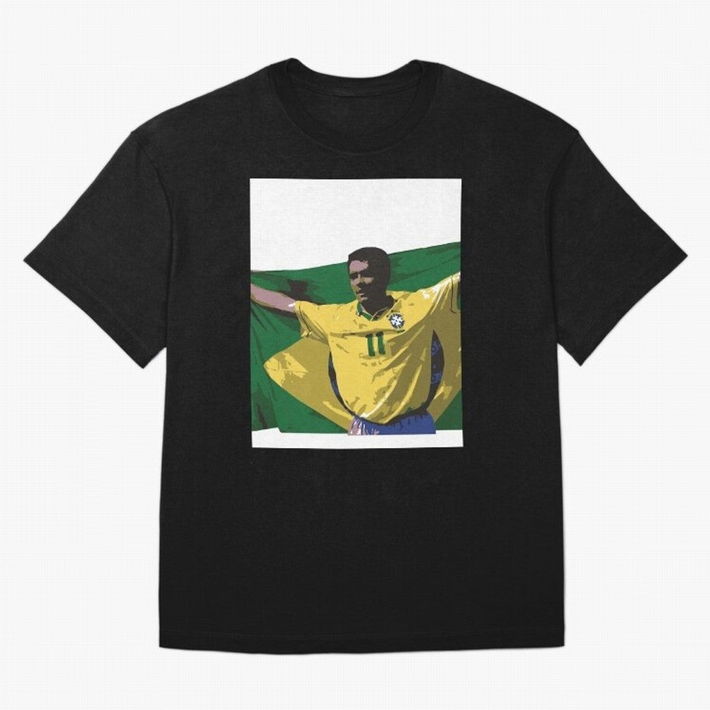 Romario brazil flag Essential T-Shirt Follow Every Goal of FIFA World Cup 2026 Group Stage for Fans of Neymar and Brazil, Portugal and Argentina, Bringing Championship Spirit, Famous Goals, Roaring Crowds and International Football Unity; Perfect