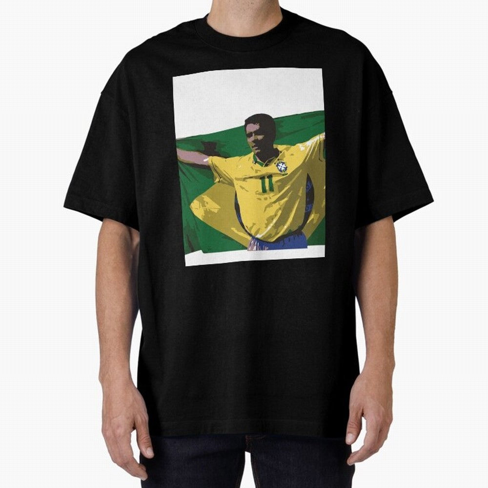 Romario brazil flag Essential T-Shirt Follow Every Goal of FIFA World Cup 2026 Group Stage for Fans of Neymar and Brazil, Portugal and Argentina, Bringing Championship Spirit, Famous Goals, Roaring Crowds and International Football Unity; Perfect