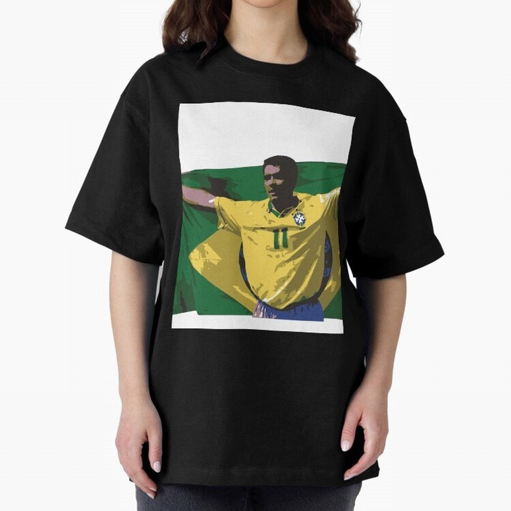 Romario brazil flag Essential T-Shirt Follow Every Goal of FIFA World Cup 2026 Group Stage for Fans of Neymar and Brazil, Portugal and Argentina, Bringing Championship Spirit, Famous Goals, Roaring Crowds and International Football Unity; Perfect
