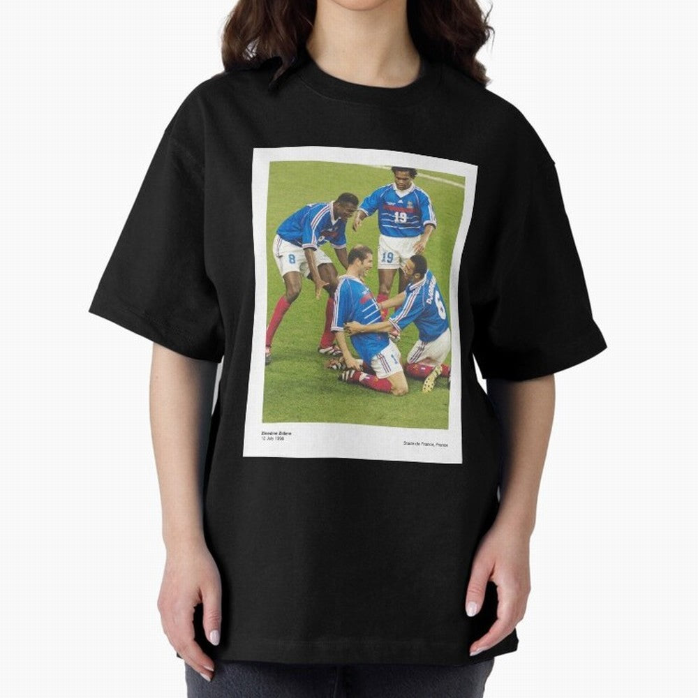 Zinedine Zidane48 Classic T-Shirt Bring Global Football Passion for FIFA World Cup 2026, Featuring CR7, Brazil, Goal Celebration Energy, Supporter Heritage, Football Icons and Worldwide Tournament Joy; Made for Die Hard Supporters, Soccer Lovers,