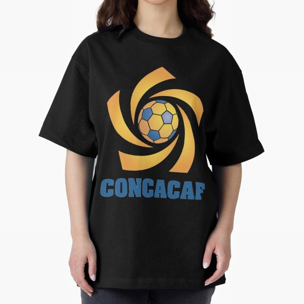 CONCACAF Football Soccer Logo1 Essential T-Shirt Relive Global Football Passion for FIFA World Cup 2026 USA Canada Mexico, Centered on Neymar, Haaland and Cristiano Ronaldo, Argentina, France and Brazil, Retro Football Energy, Iconic Rivalries,