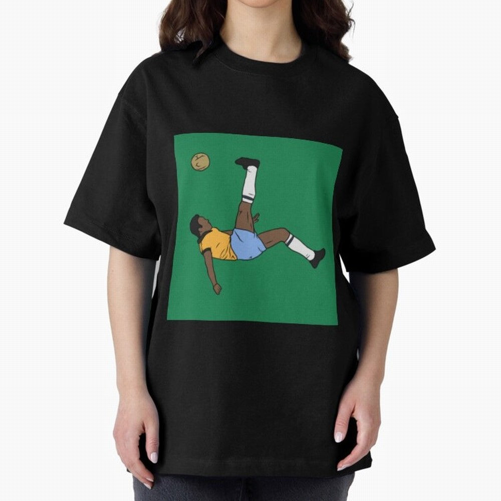 Football King Pele 8 Classic T-Shirt Celebrate Fan Culture around Global Football Passion for FIFA World Cup 2026 USA Canada Mexico, Capturing Neymar, Haaland and Cristiano Ronaldo, Brazil, Sports Nostalgia, International Competition, Famous