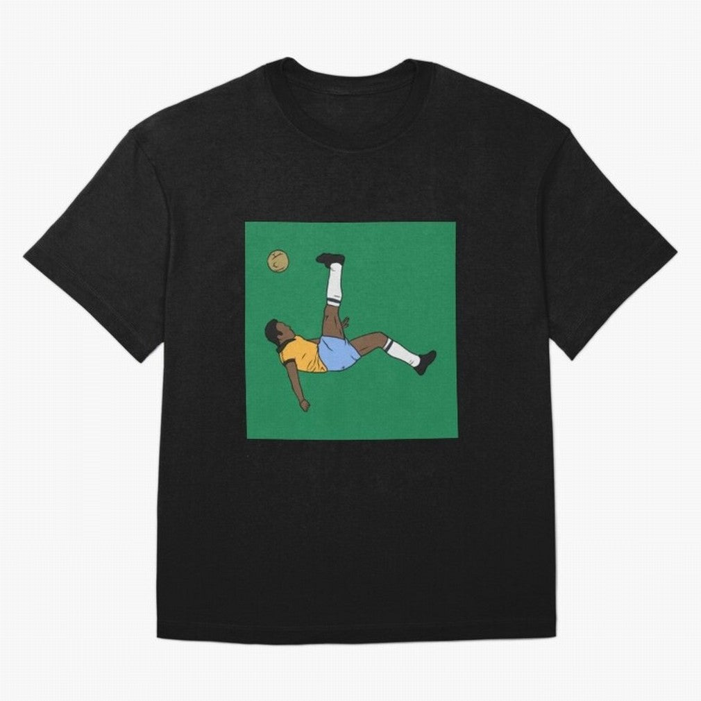 Football King Pele 8 Classic T-Shirt Celebrate Fan Culture around Global Football Passion for FIFA World Cup 2026 USA Canada Mexico, Capturing Neymar, Haaland and Cristiano Ronaldo, Brazil, Sports Nostalgia, International Competition, Famous
