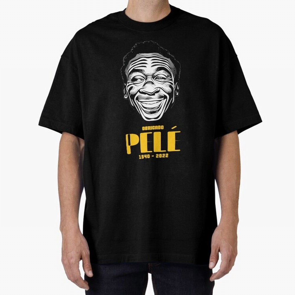 Pel¨¦ O Rei | Obrigado Pel¨¦ Essential T-Shirt Join the Countdown to FIFA World Cup 2026 USA Canada Mexico for Fans of Cristiano Ronaldo and Portugal, Spain and Germany, Bringing Sports Nostalgia, International Competition, Famous Players and