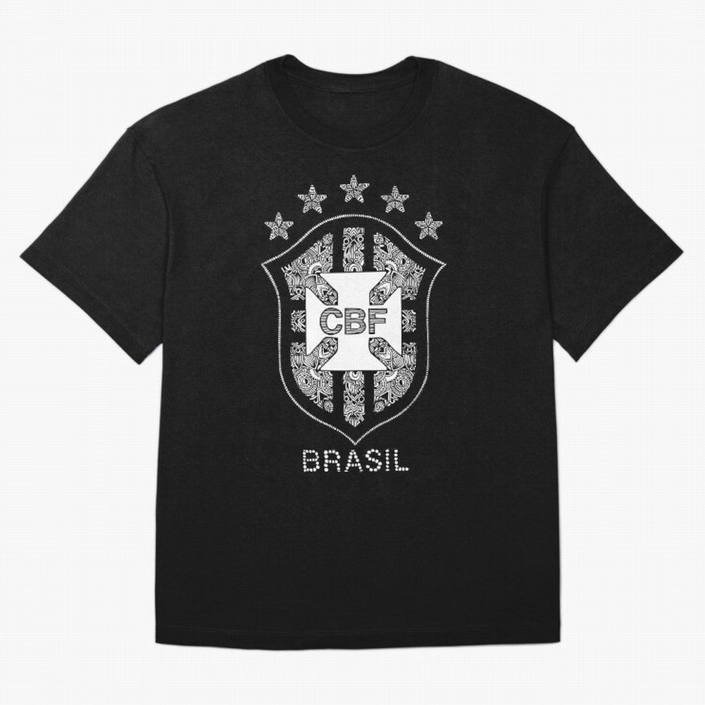 BRASIL NATIONAL FOOTBALL TEAM LOGO Oversized T-Shirt Fuel Match Day Hype around FIFA World Cup 2026, CR7, England and Germany, Champion Mindset, Group Stage Buzz, Knockout Tension and Passionate Fan Culture; Made for Die Hard Supporters, Soccer