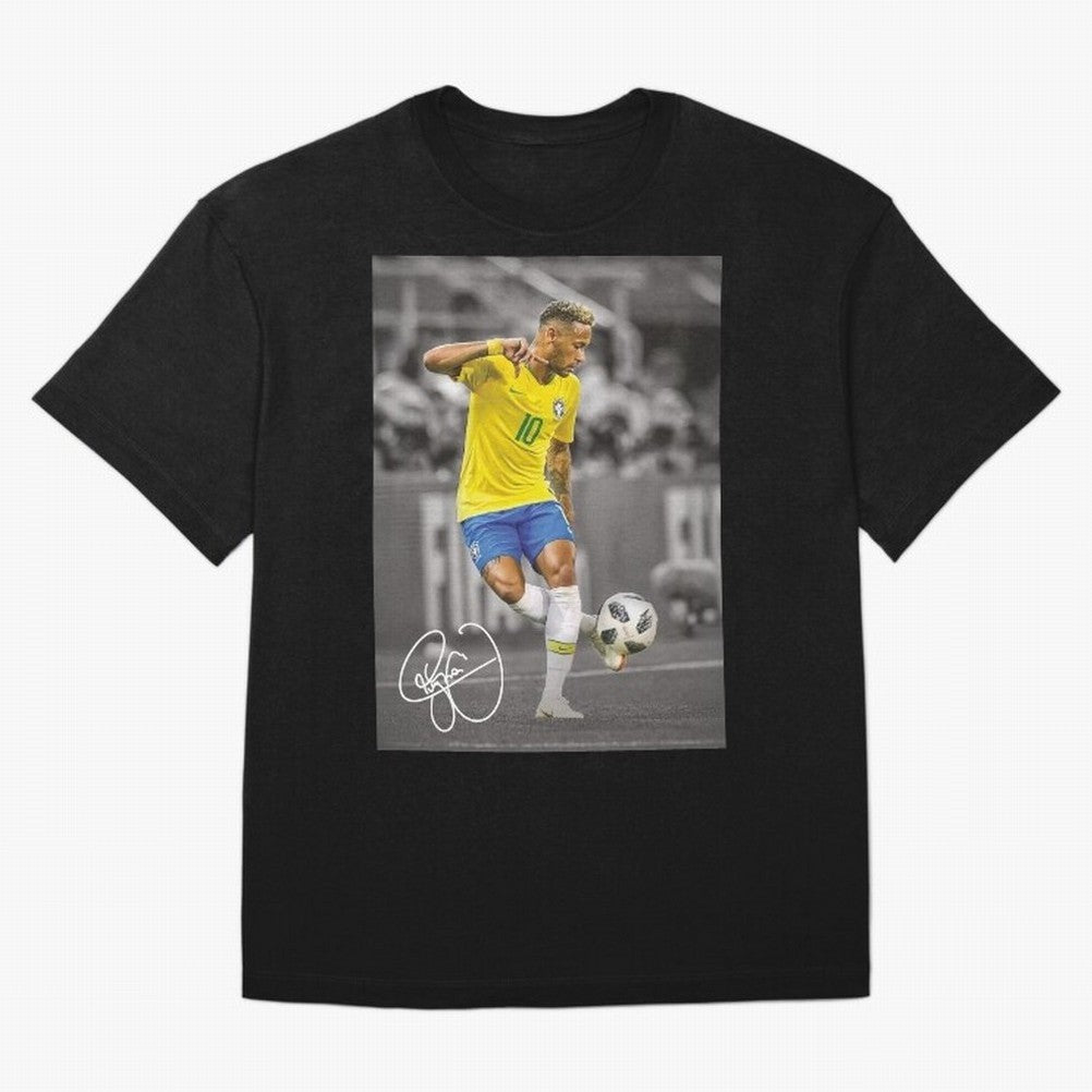 Neymar Premium T-Shirt Show Up for the Glory of Match Day Hype around FIFA World Cup 2026, CR7 and Messi, Portugal, Spain and Germany, Vintage Soccer Flavor, Modern Football Stars, National Flags and Final Night Emotion; Made for Die Hard