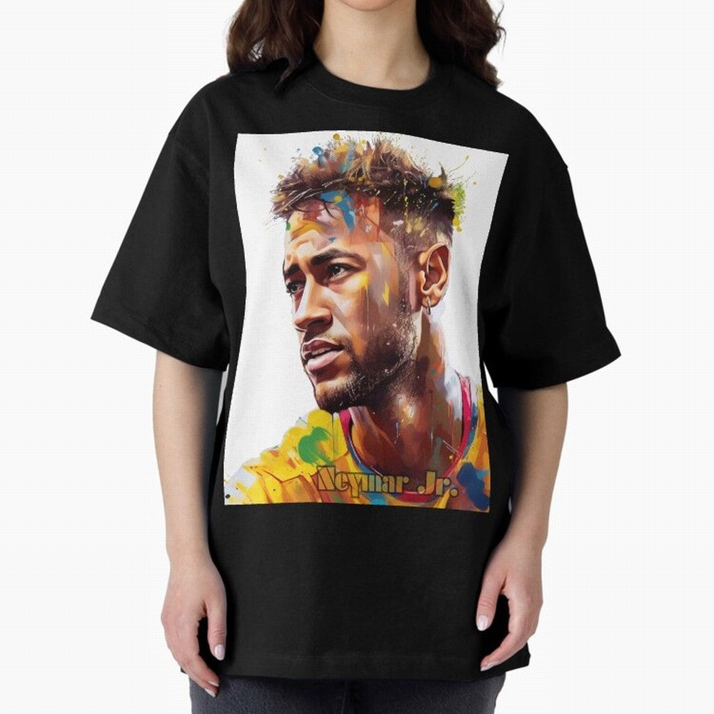 Neymar Graphic T-Shirt Follow the Final Road of FIFA World Cup 2026 Group Stage Driven by Messi and Cristiano Ronaldo, England, France and Netherlands Energy, Worldwide Fan Energy, Dramatic Goals, Stadium Lights and Championship Celebrations; Great