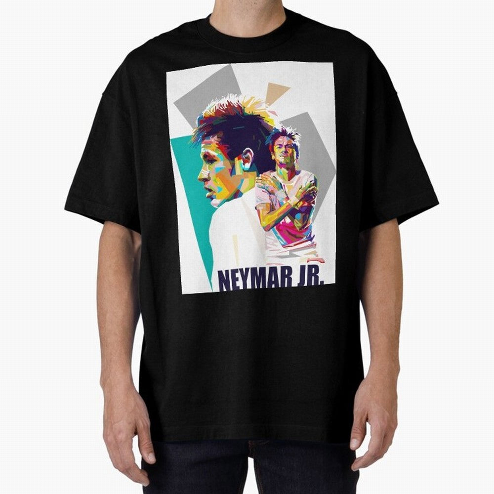 Young Neymar WPAP art Premium T-Shirt Show Passion for the Stars of Match Day Hype around FIFA World Cup 2026 Group Stage, Haaland and Mbappe, Spain and Netherlands, Soccer Culture, Superstar Moments, National Team Dreams and Competitive Fire;