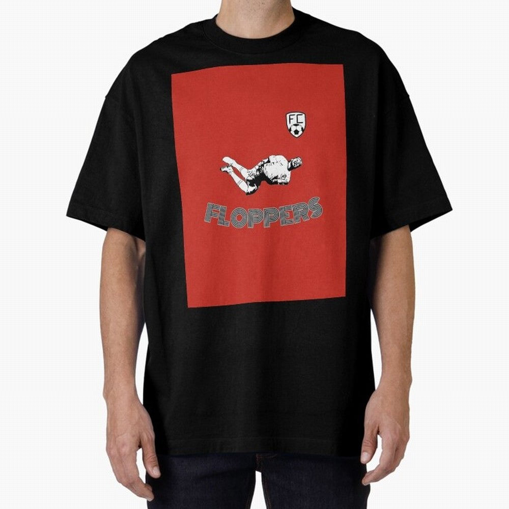 Floppers FC - Unique and Original Design Graphic T-Shirt Celebrate Soccer Greatness during the FIFA World Cup 2026 Group Stage Journey through Cristiano Ronaldo, Haaland and CR7 Highlights, Netherlands Pride, Championship Spirit, Famous Goals,