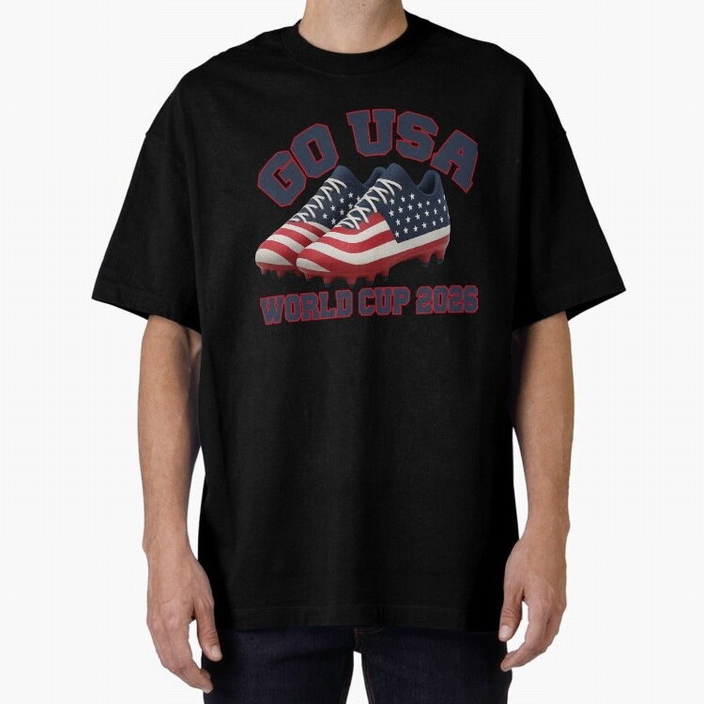 Go USA!. USA 2026, World Cup 2026, World Cup soccer, USA Soccer, USA Men Classic T-Shirt Experience the FIFA World Cup 2026 Group Stage Journey through Haaland and Mbappe Highlights, Argentina, France and Brazil Pride, Worldwide Fan Energy,