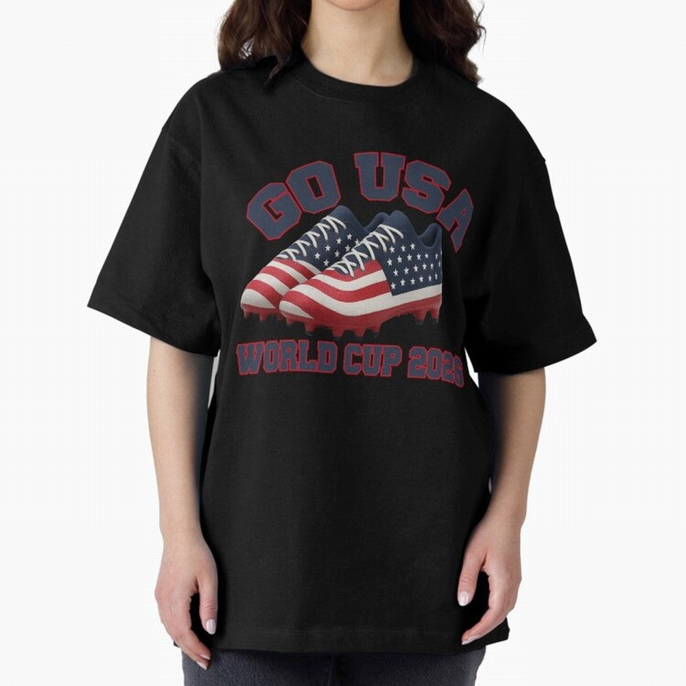 Go USA!. USA 2026, World Cup 2026, World Cup soccer, USA Soccer, USA Men Classic T-Shirt Experience the FIFA World Cup 2026 Group Stage Journey through Haaland and Mbappe Highlights, Argentina, France and Brazil Pride, Worldwide Fan Energy,