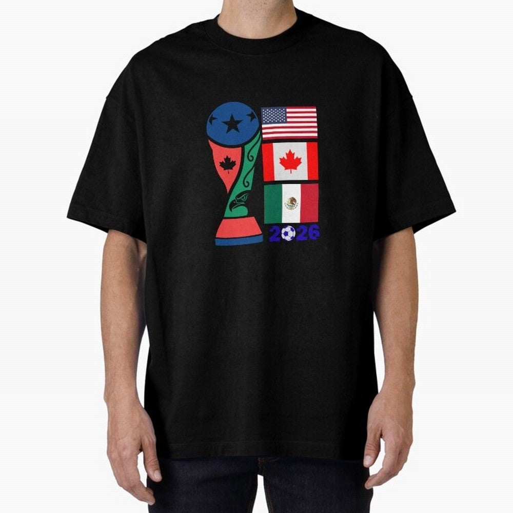 North America Football Unity 2026 Classic T-Shirt Join FIFA World Cup 2026 Group Stage Spirit, Driven by Brazil, Mbappe and Neymar, Tournament Hype, Historic Matchups, Family Viewing Parties and Global Sports Pride; Perfect for People Who Love