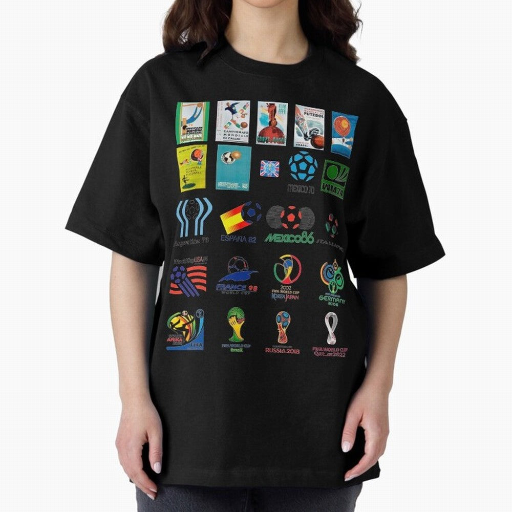 Soccer world logos Classic T-Shirt Fuel Your Fan Pride for Match Day Hype around FIFA World Cup 2026 USA Canada Mexico, Cristiano Ronaldo, England and Germany, Stadium Memories, Football Loyalty, International Chants and Championship Tradition;