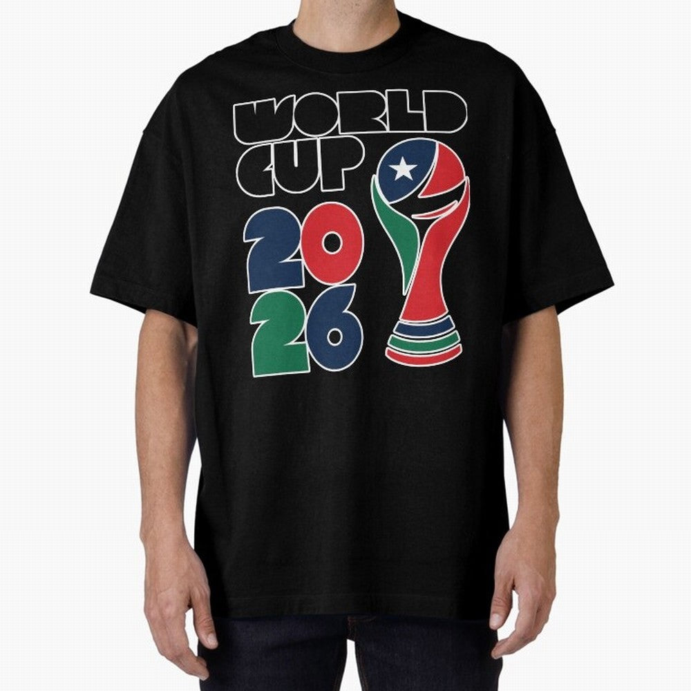 Minimalist Funky World Cup 2026 Design Classic T-Shirt Celebrate Every Goal in FIFA World Cup 2026 for Fans of Neymar, Haaland and Cristiano Ronaldo and Brazil, Portugal and Argentina, Bringing Football Festival Excitement, Trophy Ambitions,