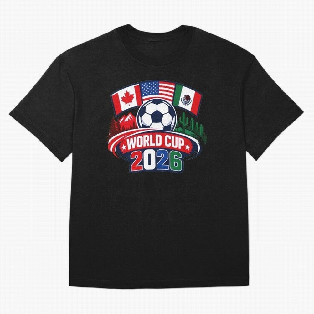 2026 FIFA World Cup Classic T-Shirt Celebrate FIFA World Cup 2026 USA Canada Mexico Highlighting CR7 and Messi, Portugal, Spain and Germany Energy, Supporter Pride, Iconic Celebrations, Legendary Names and Global Match Day Energy; Made for Die Hard