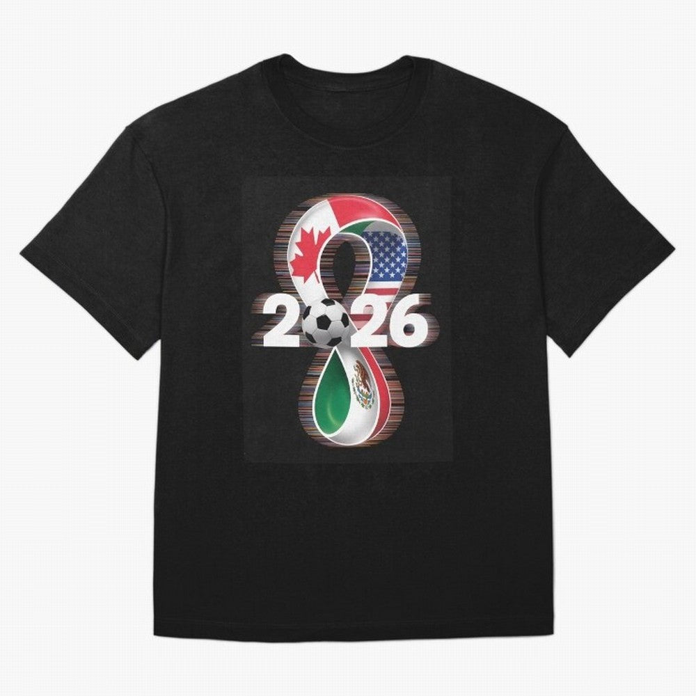 USA Canada Mexico soccer football 2026 Classic T-Shirt Turn Football Passion into Match Day Hype around FIFA World Cup 2026 Group Stage, Haaland, France, Soccer Culture, Superstar Moments, National Team Dreams and Competitive Fire; Great for Watch