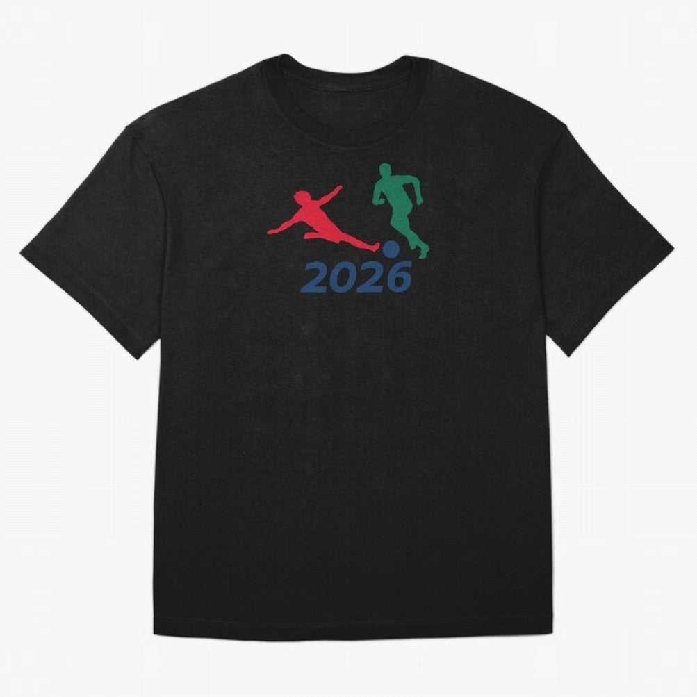 Footie Time Classic T-Shirt Represent the Passion of Match Day Hype around FIFA World Cup 2026 Group Stage, Messi, France and Portugal, Stadium Chants, National Pride, Trophy Dreams and Unforgettable Football Memories; Perfect for Supporters Who