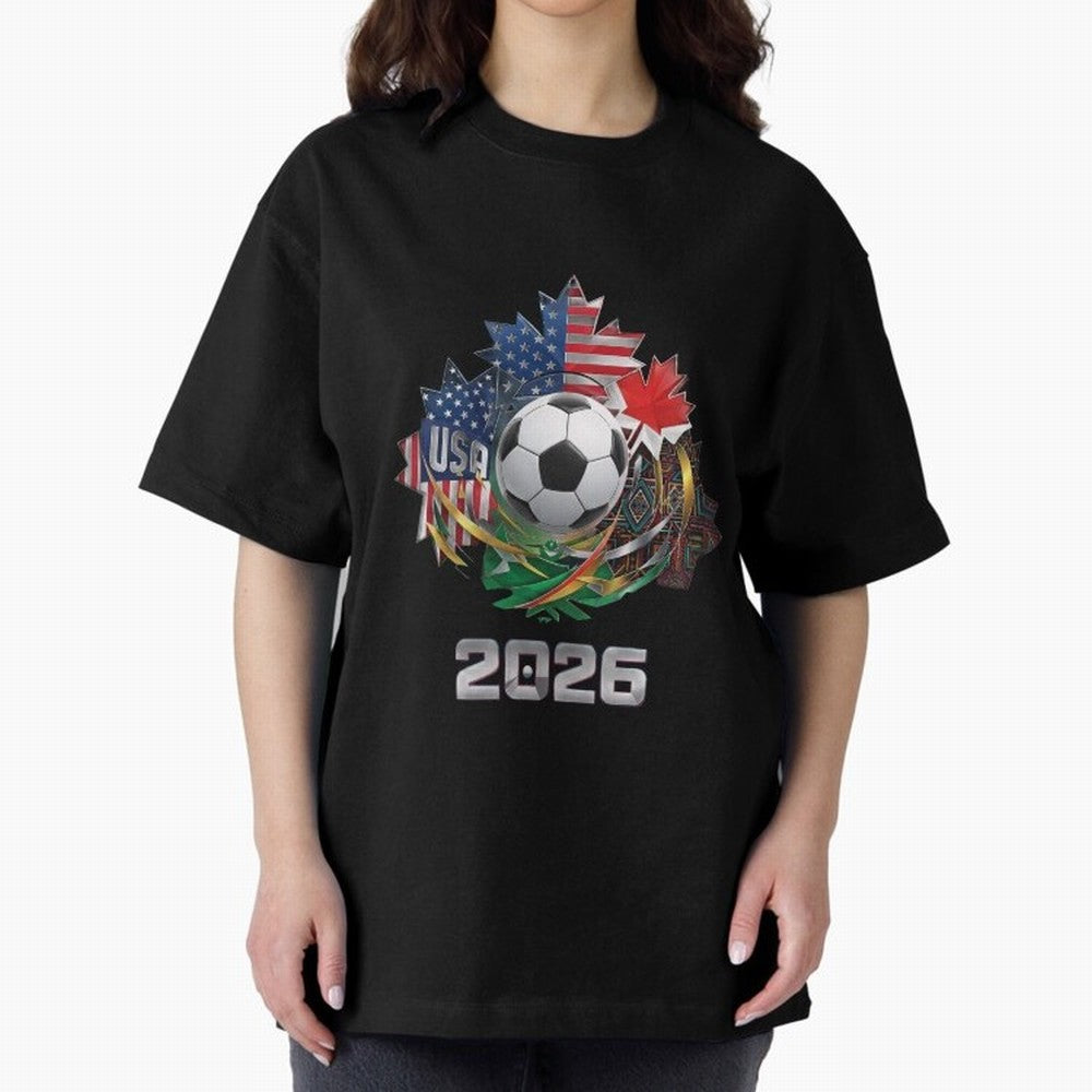United Americas Classic T-Shirt Get Ready for FIFA World Cup 2026 USA Canada Mexico Spirit, Built around Brazil, Messi, CR7 and Mbappe, Game Day Rituals, Football Legends, Country Pride and the Road to the Final; Created for Match Day Parties,