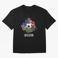 United Americas Classic T-Shirt Get Ready for FIFA World Cup 2026 USA Canada Mexico Spirit, Built around Brazil, Messi, CR7 and Mbappe, Game Day Rituals, Football Legends, Country Pride and the Road to the Final; Created for Match Day Parties,