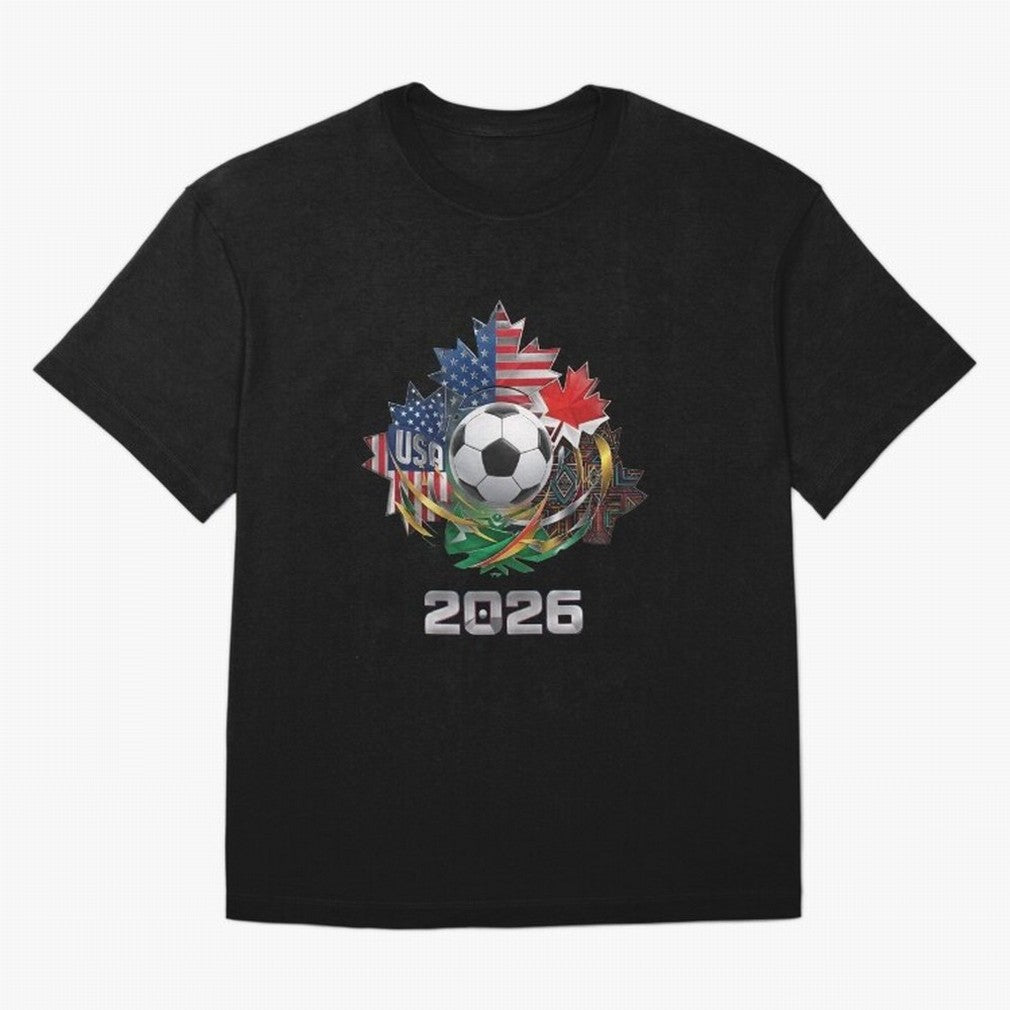 United Americas Classic T-Shirt Get Ready for FIFA World Cup 2026 USA Canada Mexico Spirit, Built around Brazil, Messi, CR7 and Mbappe, Game Day Rituals, Football Legends, Country Pride and the Road to the Final; Created for Match Day Parties,